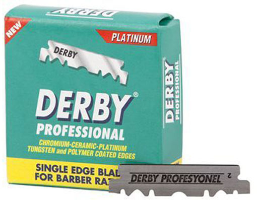 Derby Professional Single Edge Rasierklingen D5200026