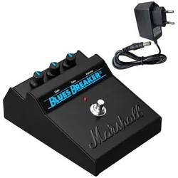 Marshall Effektgerät Bluesbreaker Overdrive Pedal mit Netzteil (Overdrive), Effektgerät, Schwarz