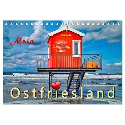 Mein Ostfriesland (Tischkalender 2027 DIN A5 quer), CALVENDO Monatskalender