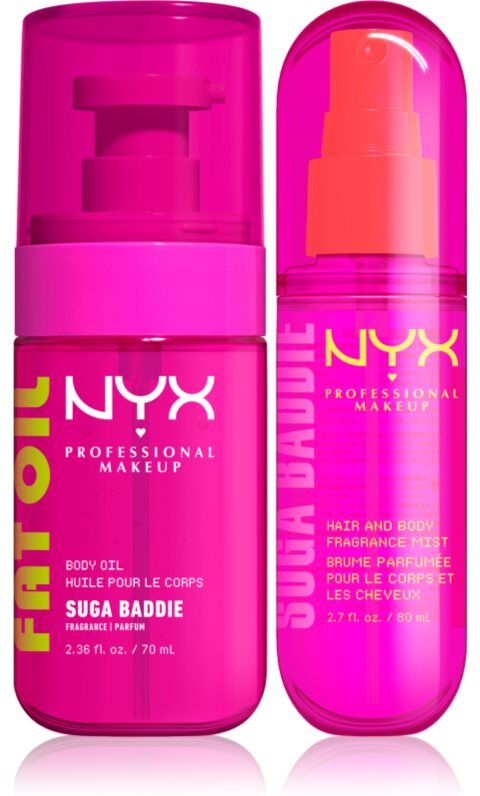 NYX Professional Makeup Hair & Body ensemble