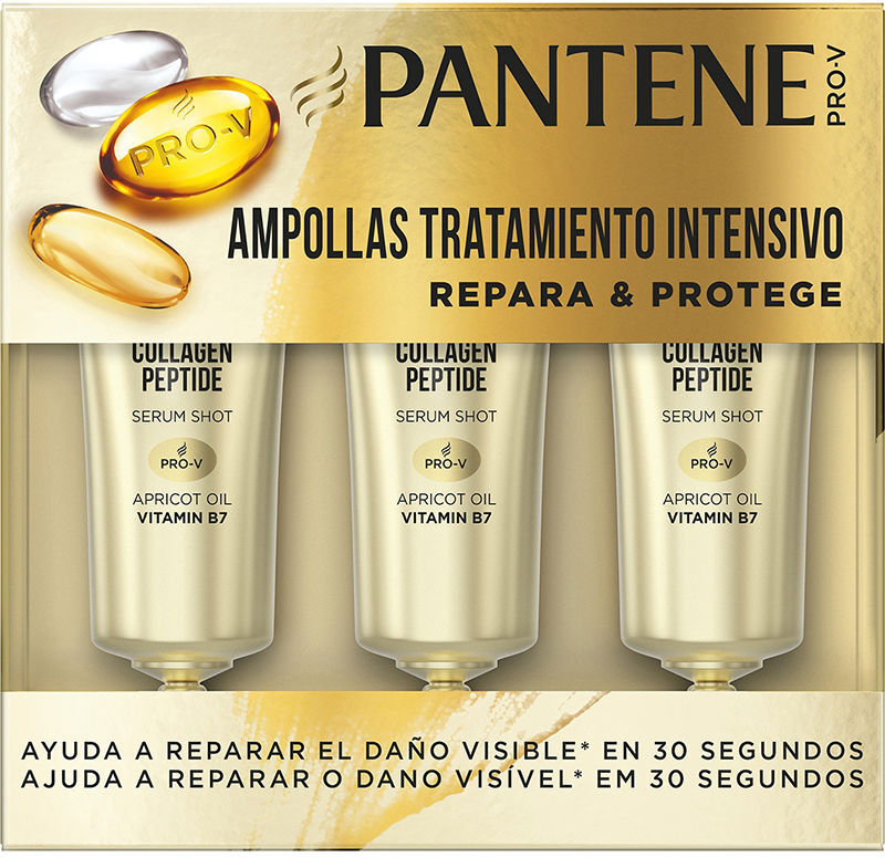 Ampolas de tratamento intensivo Pantene Repair And Protect 3 x 15 ml