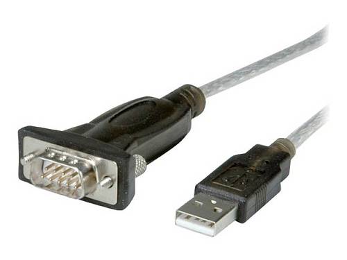 Roline USB 2.0, RS232 Konverter [1x USB 2.0 Stecker A - 1x RS232-Stecker] 12.02.1163 1.80 m