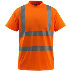 Warnschutz T-Shirt "TOWNSVILLE" Safe Light - XL - fluororange