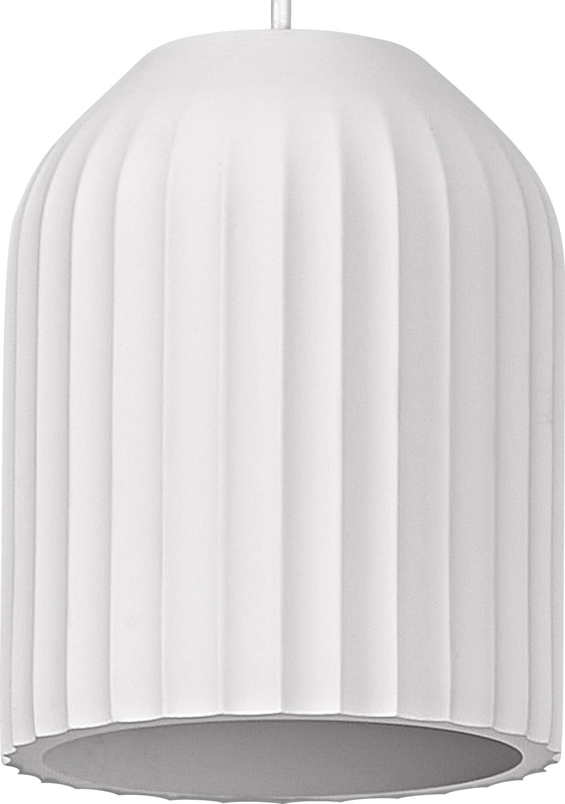 Osram Decor Plaster Routes decoratieve hanglamp van gips, wit, E27-fitting, 150 mm
