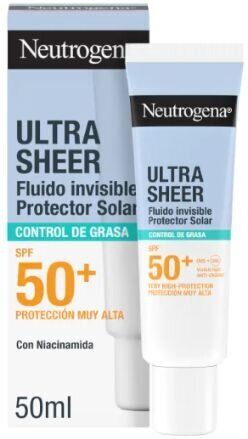 Neutrogena Ultra Sheer Oil Control Fluido Invisível SPF50 50ml