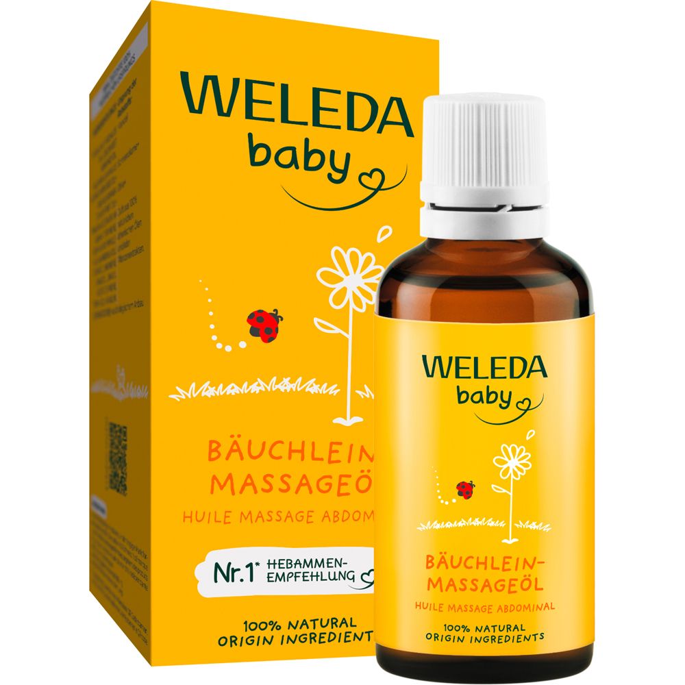 Weleda baby Bäuchlein-Massageöl 50 ml Öl