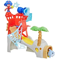 Marvel Saf Spidey Island Playset
