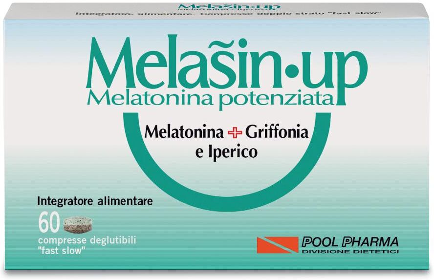 POOL PHARMA Srl MELASIN Up 60 Compresse  1mg