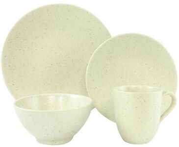 Red Vanilla Oatmeal White 16pc. Set