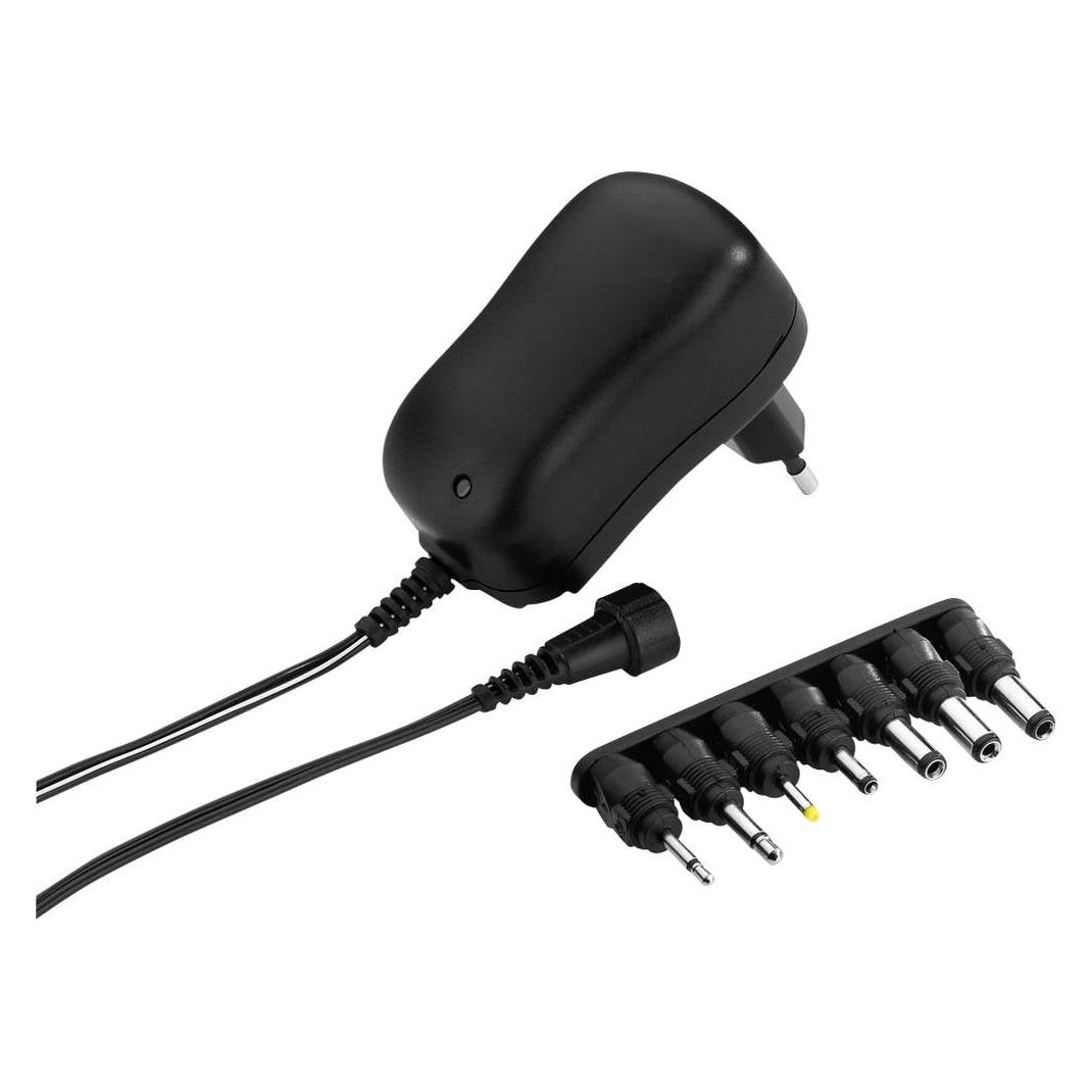 Monacor Schaltnetzgeraet 1 A mit 7 Steckadapter (PSS-1000E)