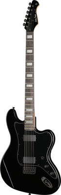 Harley Benton JA-Baritone HH BK noir haute brillance