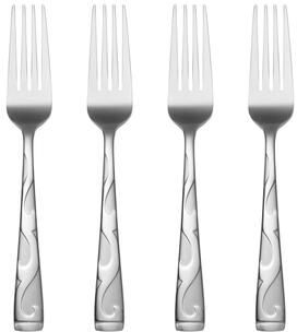 Oneida Tuscany Everyday Flatware Dinner Forks, Set of 4