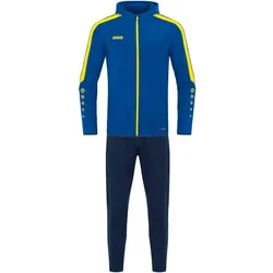 Jako Trainingsanzug Polyester Power mit Kapuze Kinder - royal/cit
