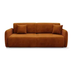 SOFA Dora 3 Sitzplätze Terracotta