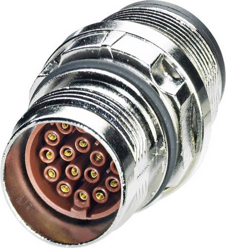 Phoenix Contact M17 Gerätesteckverbinder. zentrales Befestigungsgewinde 1619036 ST-08S1N8A6100S Silber Inhalt: 1St.