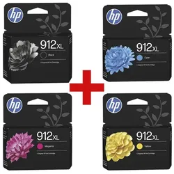 HP Tintenpatronen-Set »3YP34AE« HP 912XL schwarz
