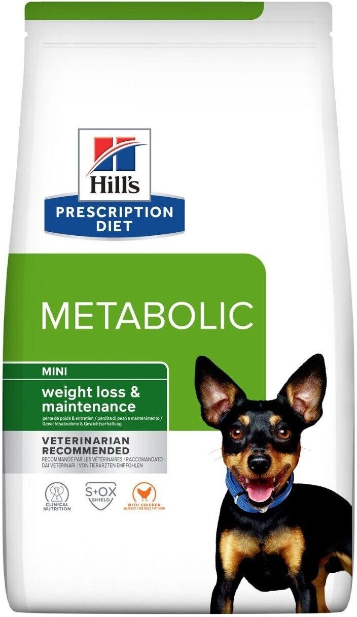 Hill's Prescription Diet Hills Hond Metabolic Mini 6 kg Pellets