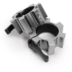TRENDY SPORT ATS Schnellverschlüsse für Hantelstangen (50 mm) grau