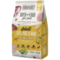 MAC ́s CAT Ente, Pute & Huhn 4x1.5 kg