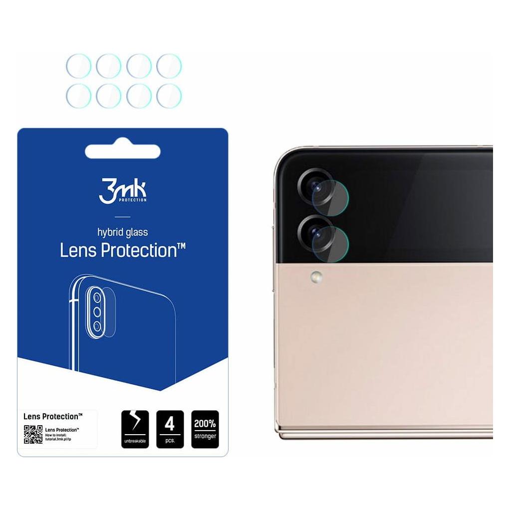 3MK Lens Protection Samsung Galaxy Z Flip4 (front) (1 Stk., Samsung Galaxy Z Flip4) (3mk Lens Protection(846)-0)
