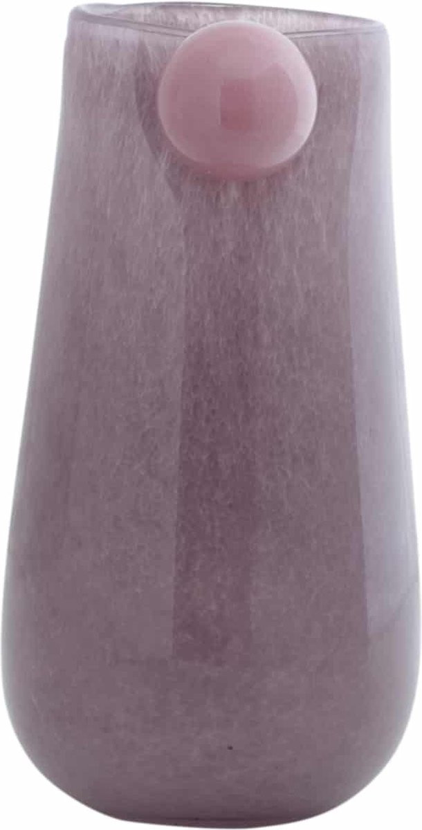 Present Time Vaas Bolita Medium - Paars - Glas - Ø 15 cm