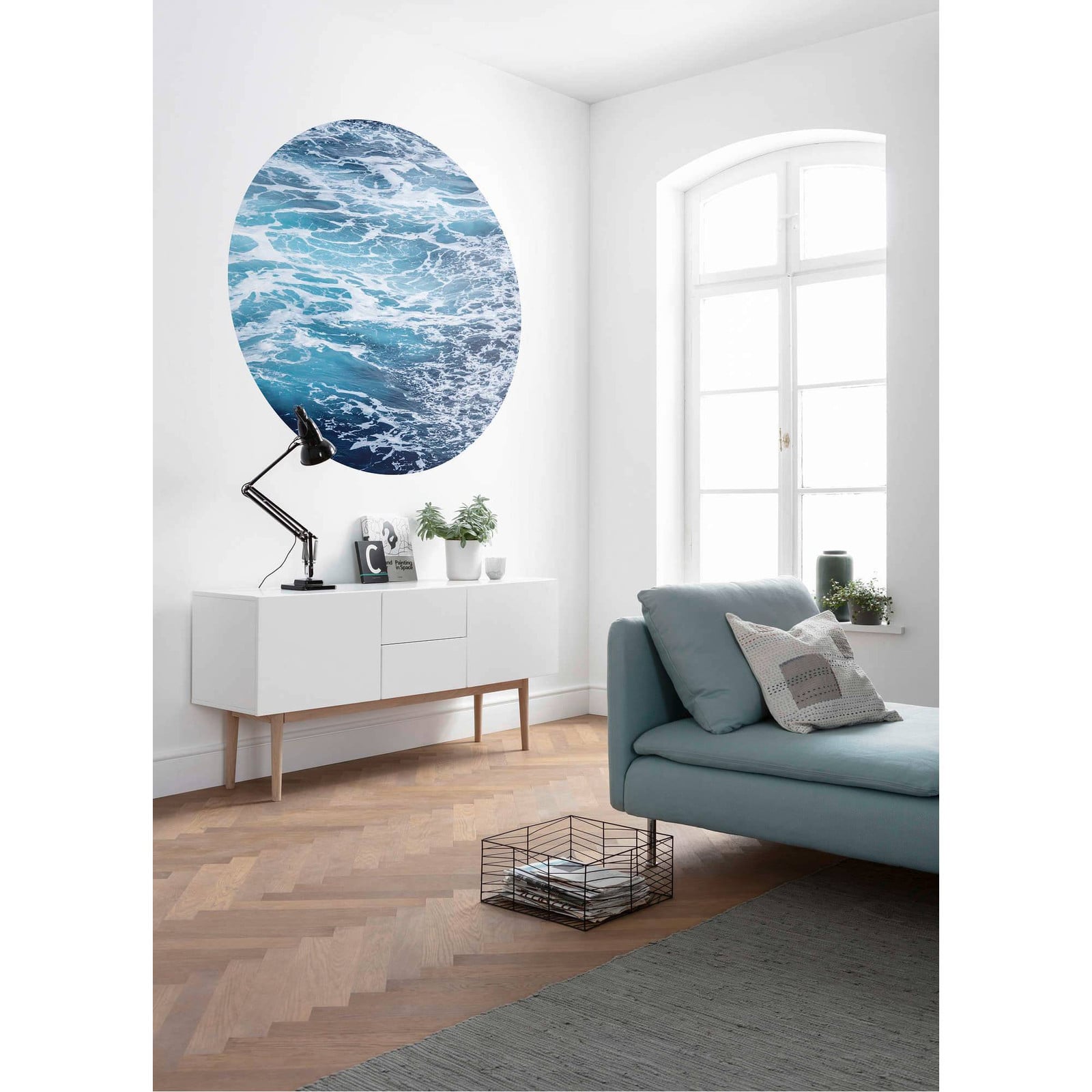 home24 Fotobehang Aloha Mural Textiel