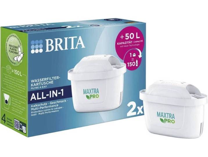 Brita Maxtra Pro Pure 2er 122003 Waterfilter Wit