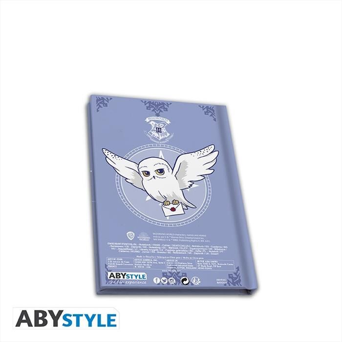 ABYSSE Harry Potter Quaderno Piccolo A6 Edvige-viola