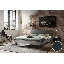 Hasena »Clyo« Designerbett 180x200 cm / Beton Nachbildung / 20 cm