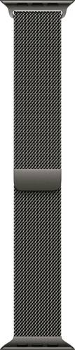 Apple Watch Milanaise Loop Armband 46 mm S/M Schiefer Watch Ultra 2, Watch Ultra, Watch Series 10, Watch Series 9, Watch Series 8, Watch Series