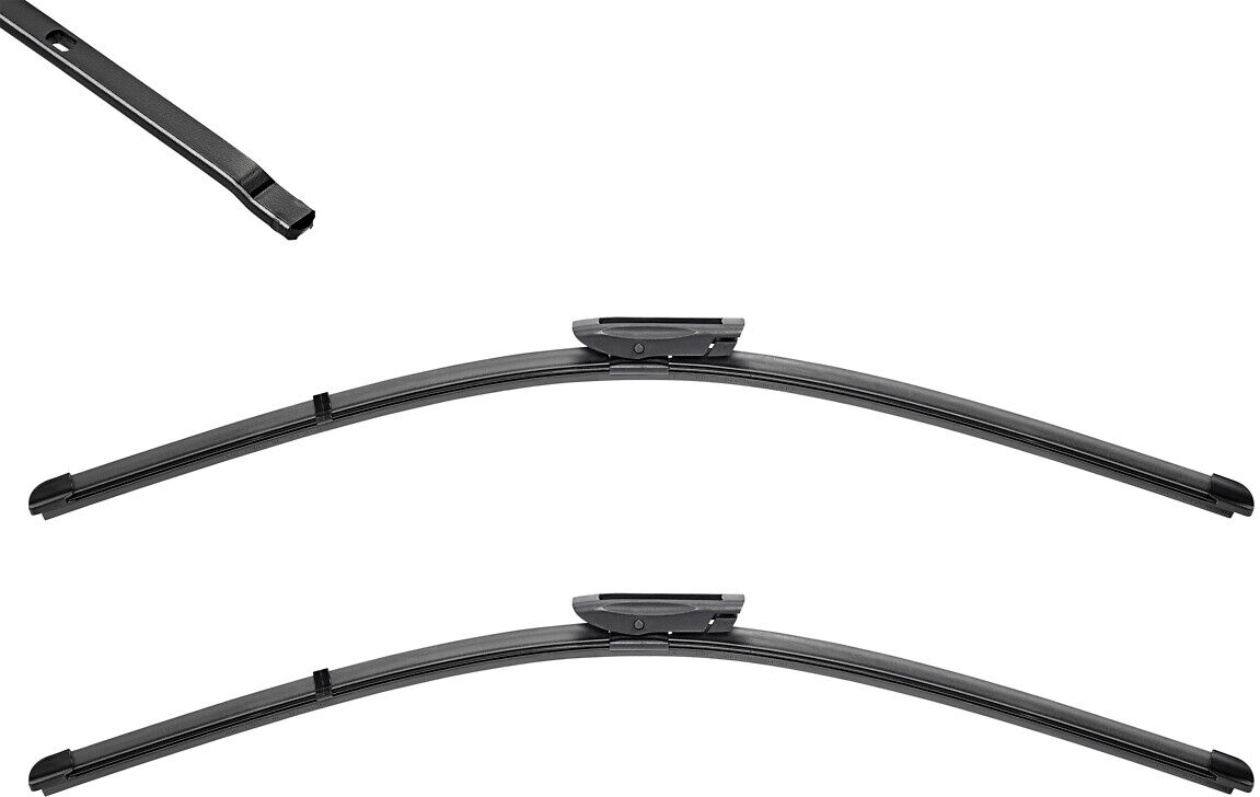 Valeo Wischblatt Silencio Flat Blade Set 574634 Vorne Für Mercedes Nissan Dacia Renault