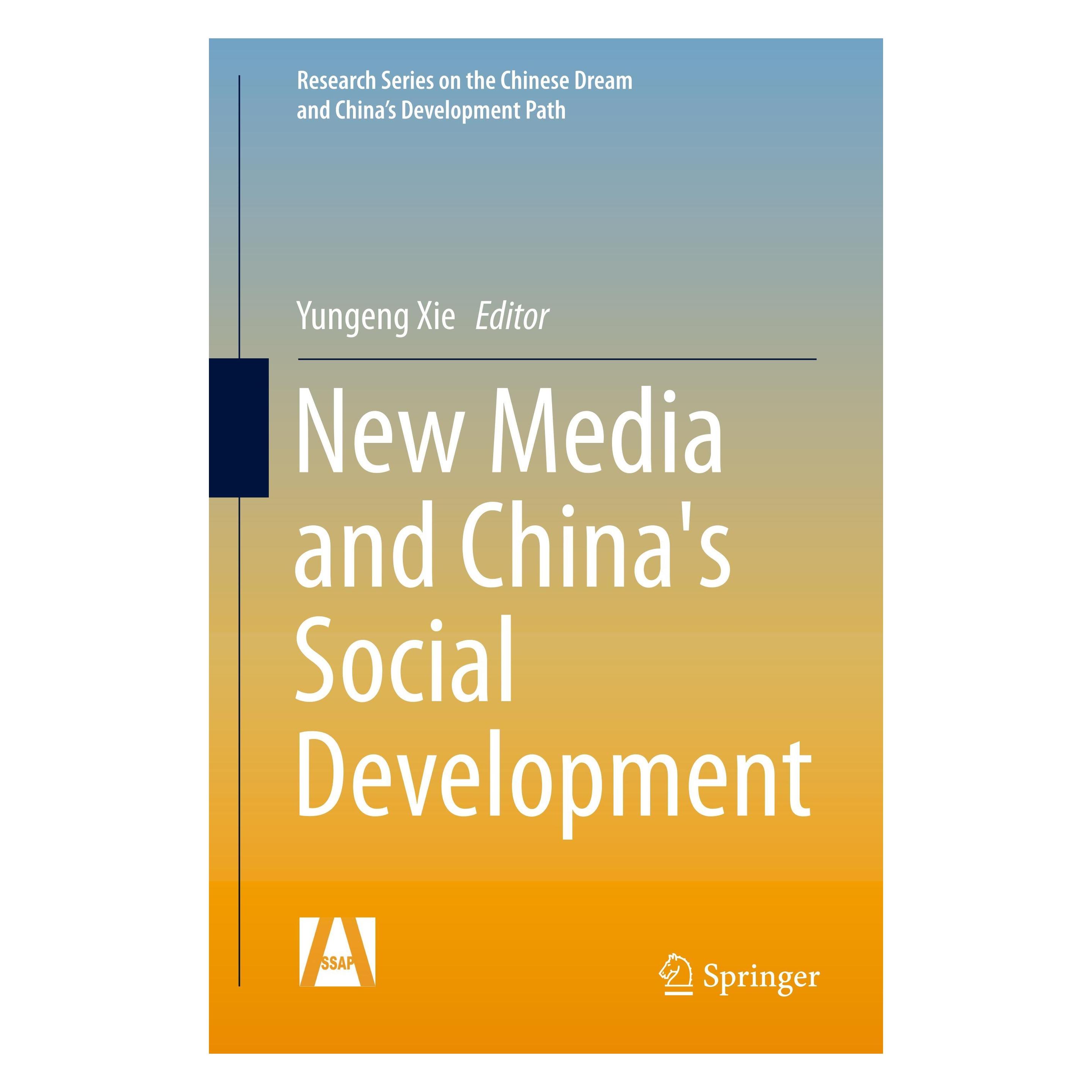 Springer New Media and China/'s Social Development (Englisch, Hardcover, Yungeng Xie) (9789811039928)
