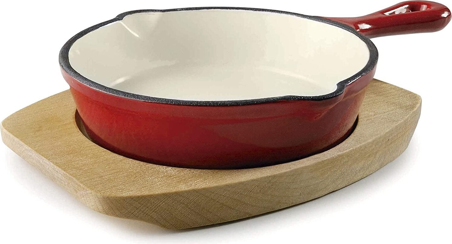 LACOR Magma pan, rood, antiek