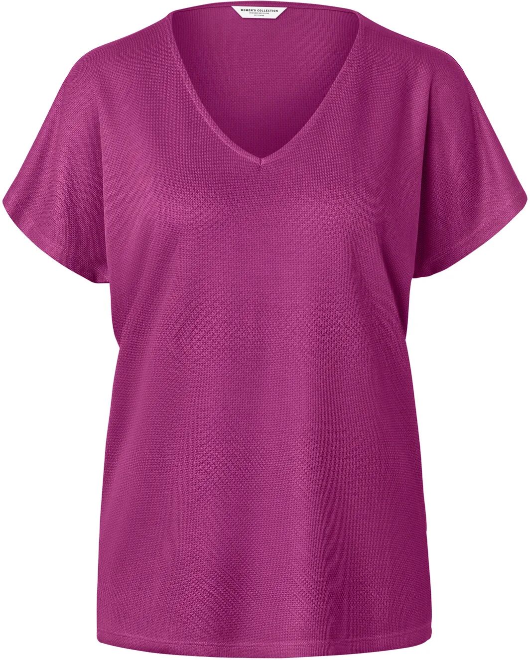 Tchibo - Strukturiertes Shirt - Damen - Gr. M - rot