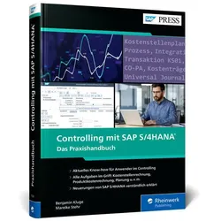Controlling mit SAP S/4HANA, Schulbücher