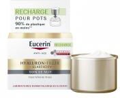 Eucerin Hyaluron-Filler + Elasticity Soin de Nuit Tous Types de Peaux Recharge 50 ml - Pot 50 ml