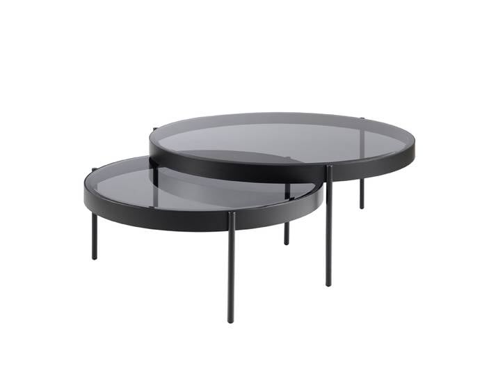 Orion Satz/Couchtische Schwarz
