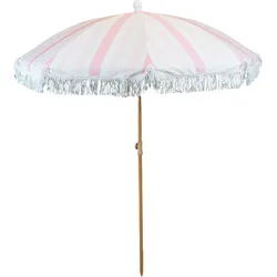 Berger SunElegance Sonnenschirm pink gestreift, Durchmesser 1,8m