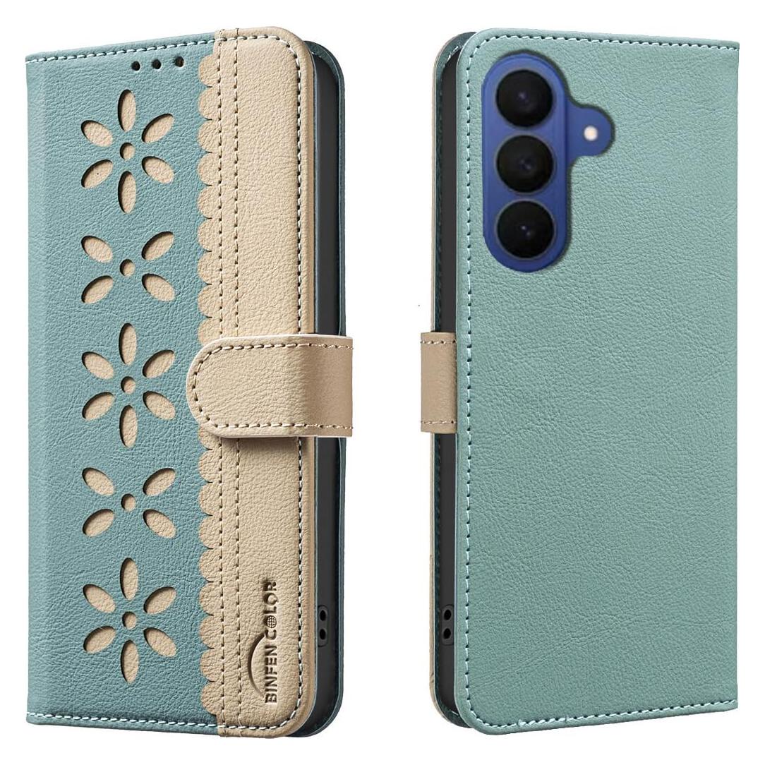 Binfen Color Galaxy A37 - BINFEN Ledertasche Floral (Samsung Galaxy A37) (70418261)