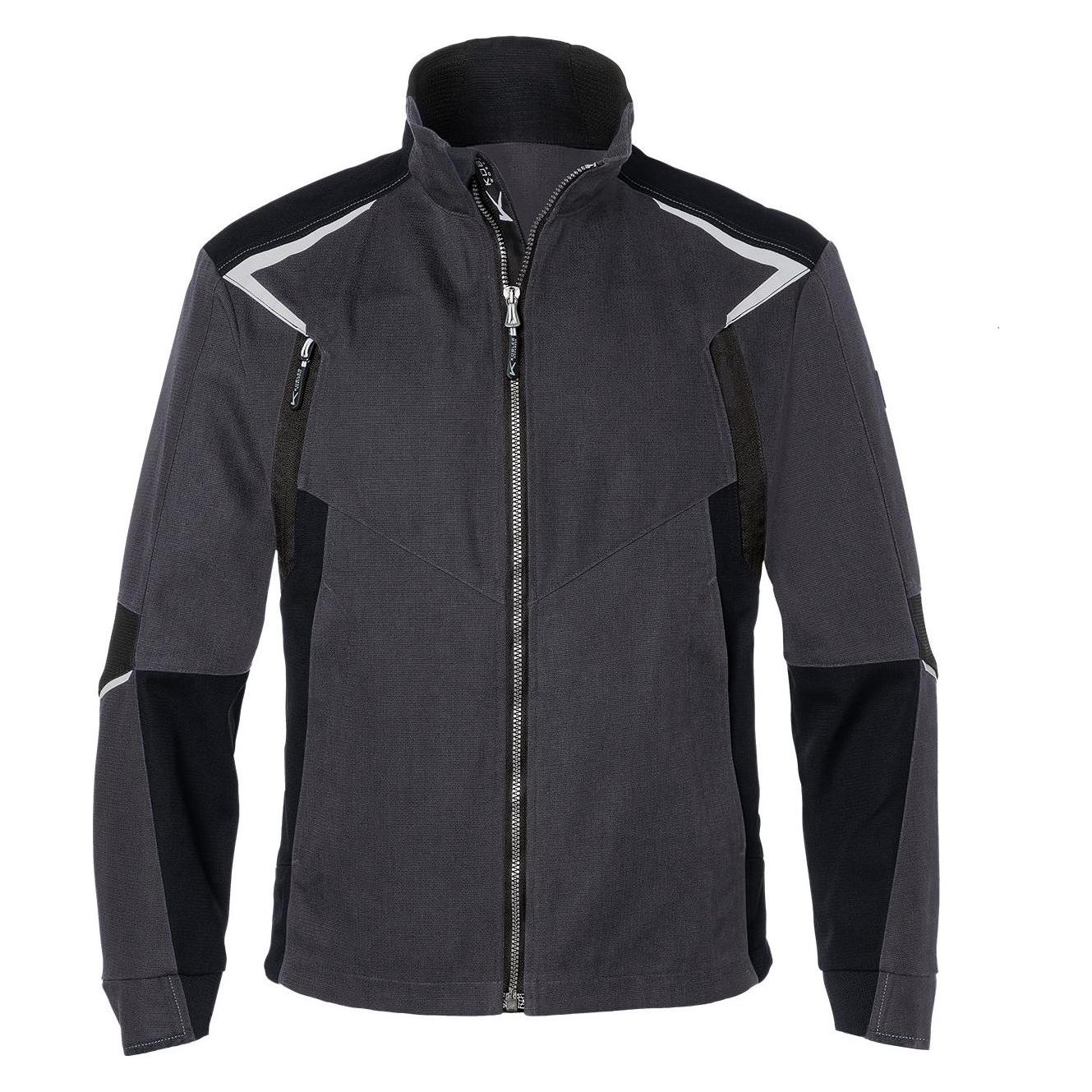 Kübler Jacke BODYFORCE, anthrazit / schwarz, Konfektionsgrösse 3XL (3XL) (1125 5302-9799-3XL)