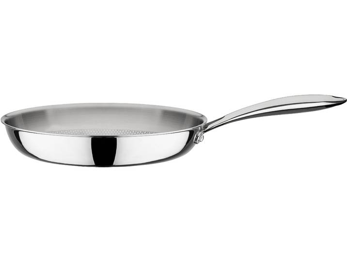 Bratpfanne GSW INOXXALplus , silber (silberfarben), Ø:28cm, Pfannen, Bratpfanne, Induktion