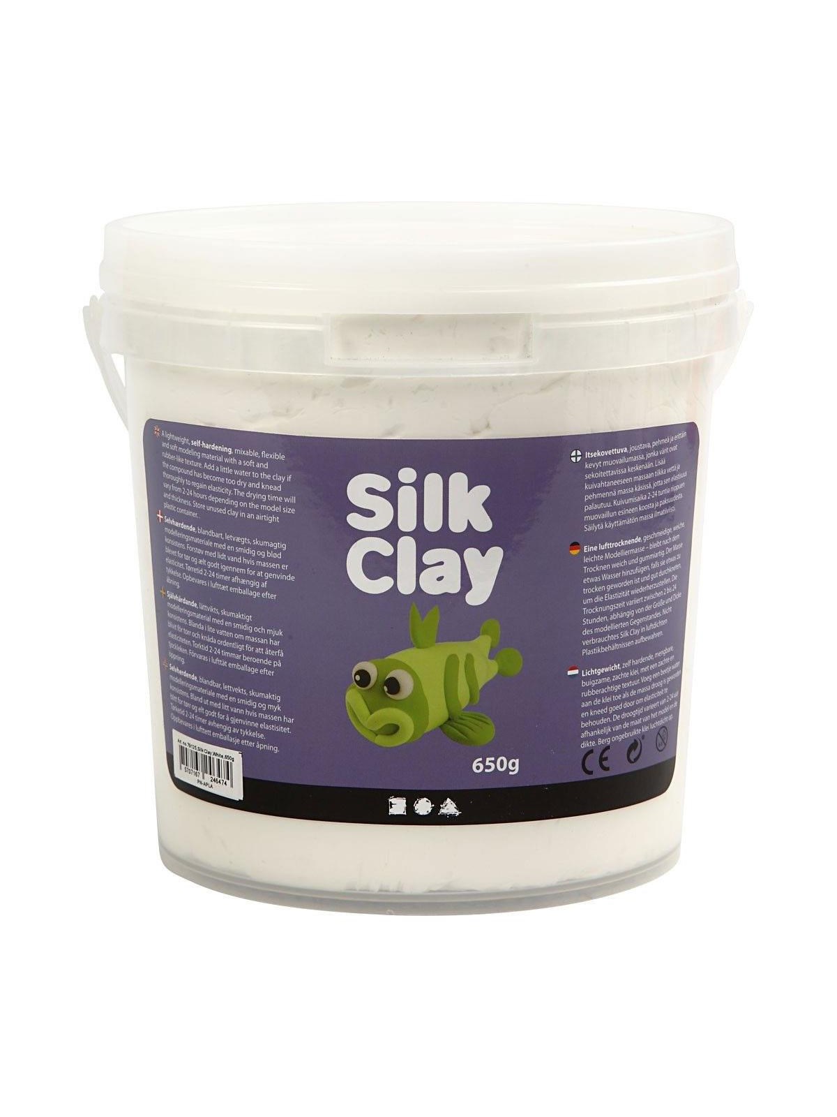 Silk Clay - White 650gr.