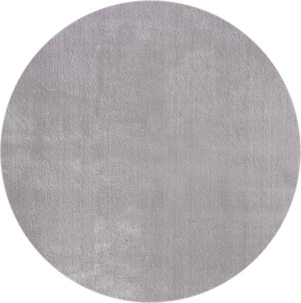 Mia’s Teppiche Taos Vloerkleed Rond, Grijs, Diameter: 120 cm