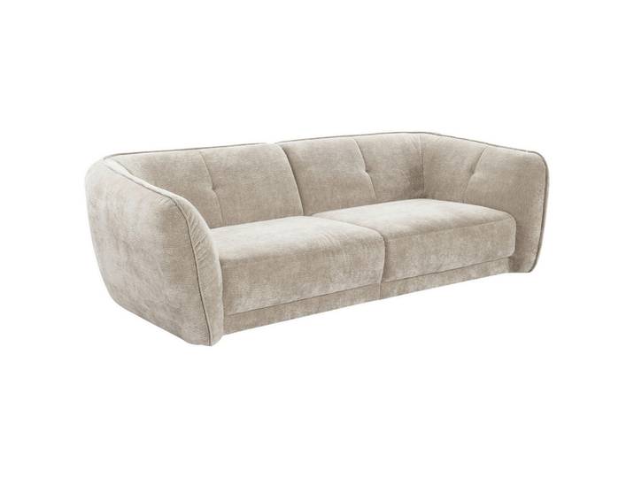 Sit & More Bigsofa, Creme, Kunststoff, 290x86x121 cm, Made in EU, Stoffauswahl, Wohnzimmer, Sofas & Couches, Bigsofa