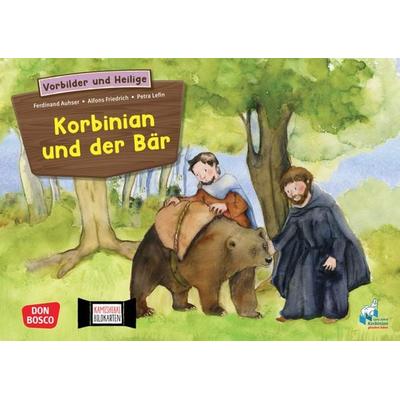 Korbinian und der Bär. Kamishibai Bildkartenset, Set von Ferdinand Auhser,Alfons Friedrich SDB, Don Bosco
