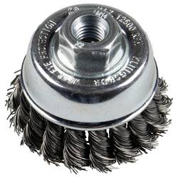Klingspor BT 600 Z Topfbürsten gezopft ohne Ring Anzahl Reihen 1, 80 mm Gewinde M 14 0,5 Stahl BT 600 Z 358337 1 St.