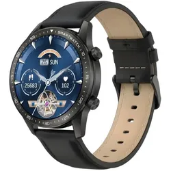 Gravity Smartwatch Czarny 2 Paski GT10-5 (46 mm, ohne SIM), Smartwatch