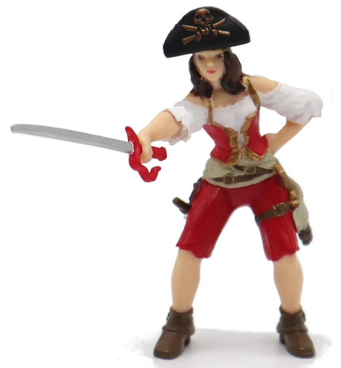 Papo 39466 Piratenvrouw speelgoedfiguur, 9,5 cm