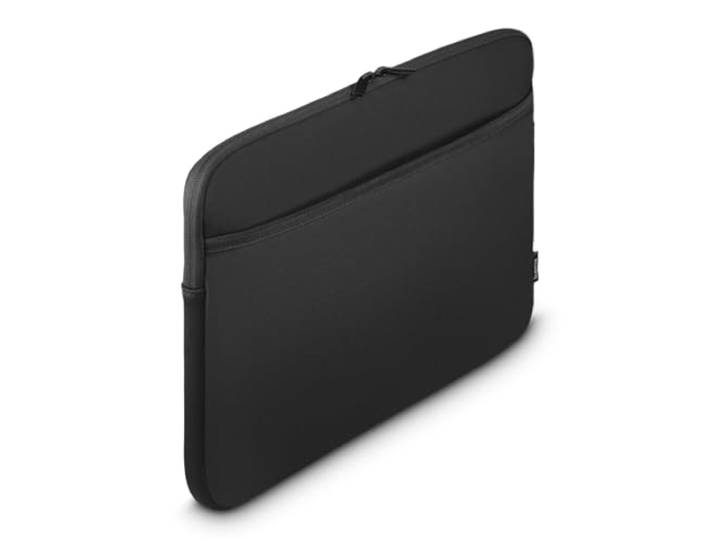 Hama Laptophoes Laptop-Sleeve Neoprene mit Vorderfach, 36-40 cm (14,1-15,6), Schwarz Geschikt voor max. (laptop):