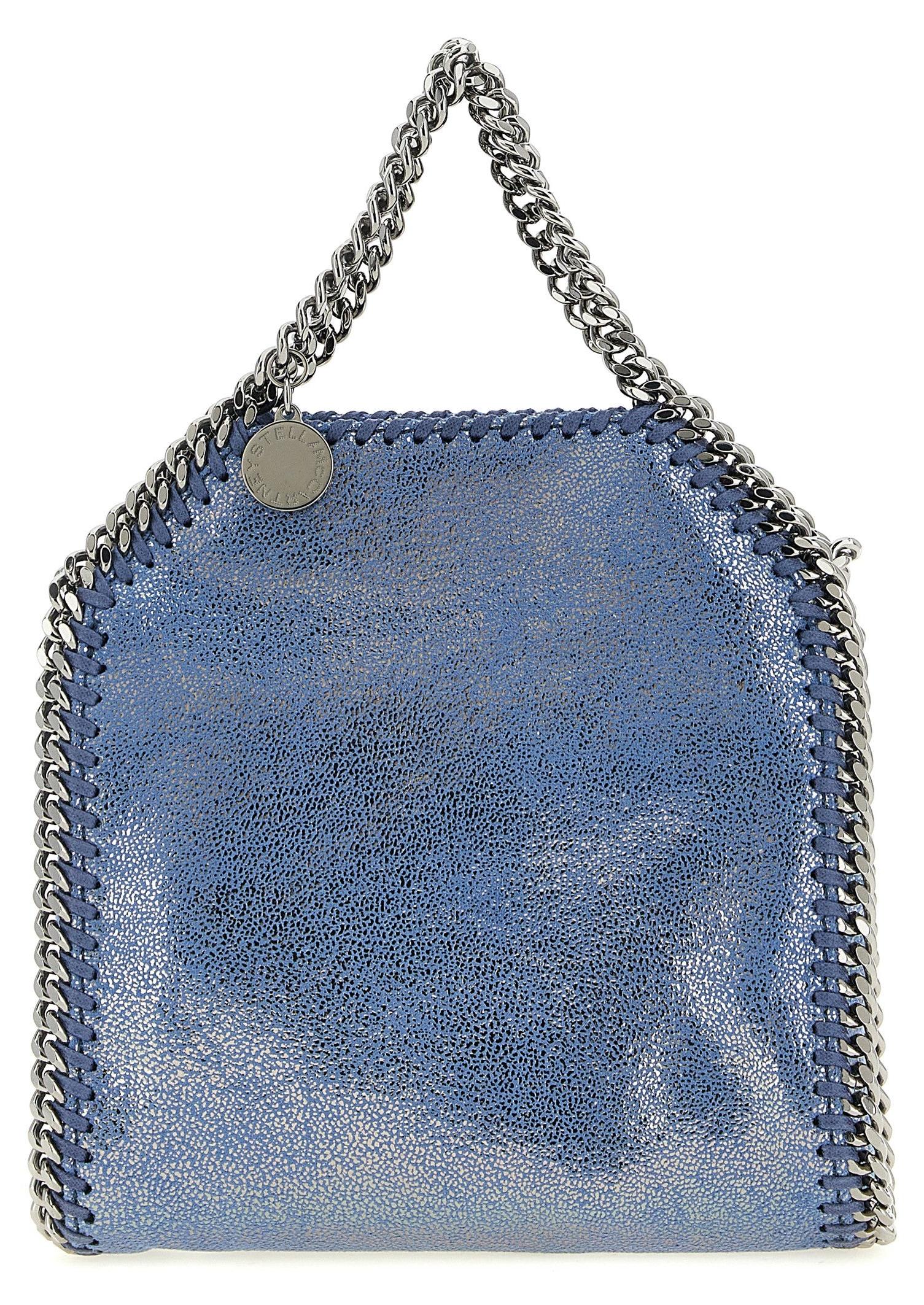 Stella McCartney Handtasche aus Polyester in Blau 391698W90564111